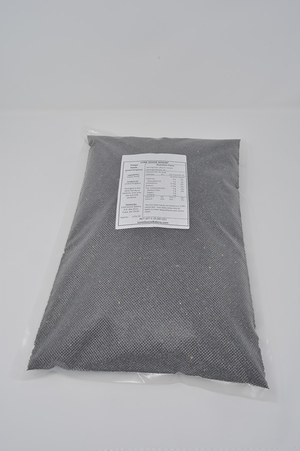 Blue Bird Poppy Seeds 10 Pounds Unwashed English Poppy Seeds